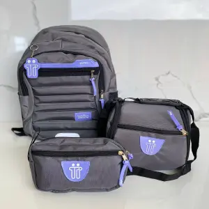 BOLSO TRIO MORRAL TOTTO LISO (REPLICA)