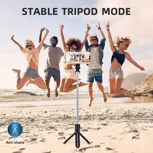 Palo Selfie Stick 3 En 1 Tripode Control