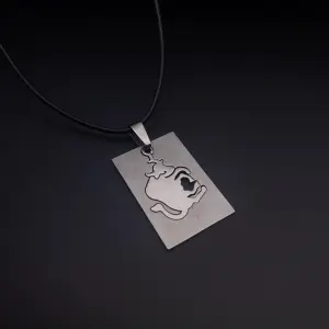 Collar Signo Zodiacal Placa Acero + Estu