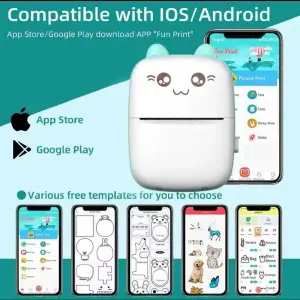 MINI IMPRESORA PORTATIL PARA NIÑOS