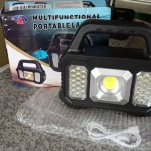 Lámpara de trabajo Solar para acampar