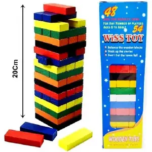 JUEGO YENGA GRANDE COLORES