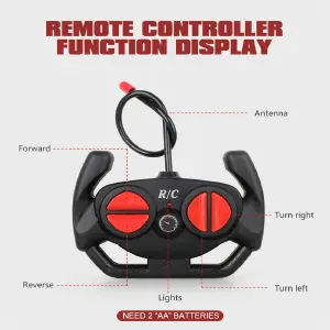 Carro Control Remoto Recargable Luces