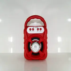 Parlante Bluetooth Usb Fm Recargable Por