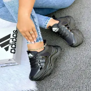 Adidas Tractor Negro Dama