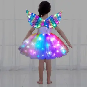 disfraz de unicornio con luz LED