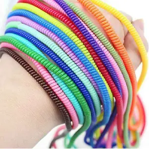 Protector de Cable Espiral: 50 cm de Longitud - Protector Cable Espiral 50 cm longitud