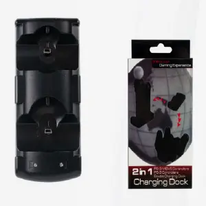 TK Base de carga 2 en 1 para control PS4