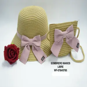 SOMBRERO MANOS LIBRE WF-0784.85 CAFE