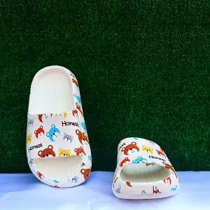 Pantuflas Niñ@s Estampadas Osito