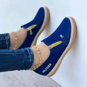 Tommy Zapatilla Para Dama Azul Tmon