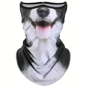 Cuellero 3D estampado animal