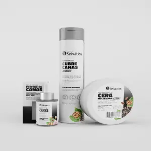 Kit Capilar Cubre Canas Black