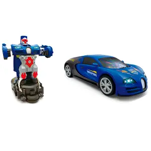 Carro Bugati Transformers Deportivo Jugu