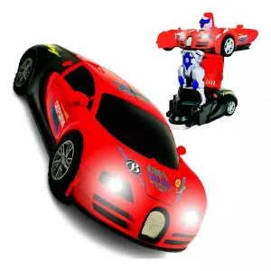 Carro Bugati Transformers Deportivo Jugu
