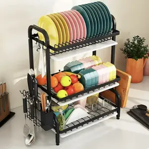 Escurridor de platos 3 niveles o