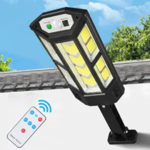 LAMPARA SOLAR CON SENSOR CAMPING