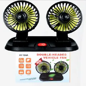 Ventilador Doble Carro 12v