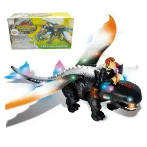 Chimuelo Dragon Juguete Luces Sonido