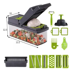 Mandolina Cortador Verduras 15 en 1: ¡La Solución Definitiva para tu Cocina! - Mandolina Cortador Verduras 15 en 1