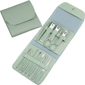 Estuche Set Manicure Pedicure Kit Cortau