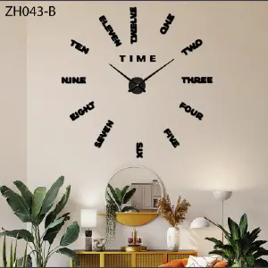 RP-ZH043 RELOJ ANÁLOGO ADHESIVO 3D