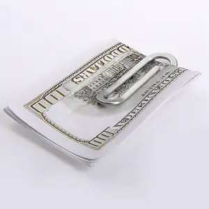 Clip Gancho De Bolsillo Sujeta Billetes
