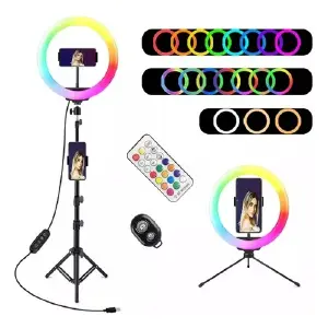 Aro De Luz 30 Cm Con Tripode Profesiona