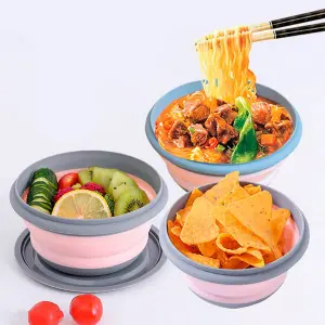 Porta comida plegable