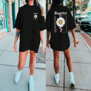 Camisetas grficas oversize - 731775