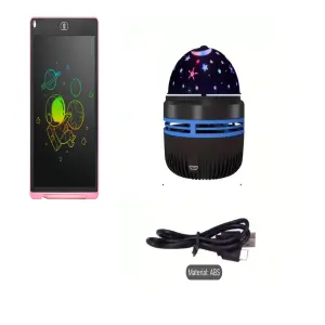 combo tablet escritura 8.5 y luces noche