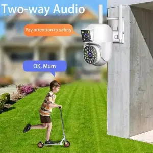 CAMARA IP DOBLE LENTE. APP 390 EYES