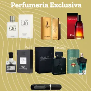 KIT 6 PERFUMES + PERFUMERO