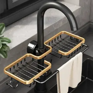 Escurrido metálico lavaplatos cocina