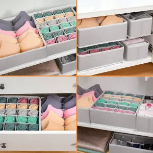 Organizador de ropa interior set x 4