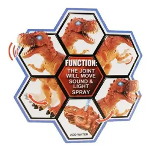 Dinosaurio Lanza Vapor Movimientos