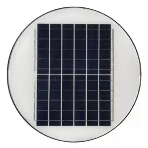 Trompo solar 200w lampara solar redonda