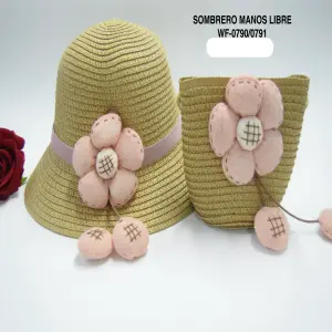SOMBRERO MANOS LIBRE WF-0790.91 CAFE