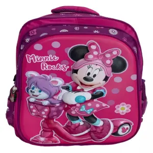 Maleta Morral Niña En 3d  Grande Fucsia