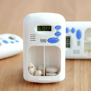 Pastillero Digital con alarma a