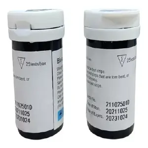 Kit Glucometro Para Diabetes + 50 Tiras
