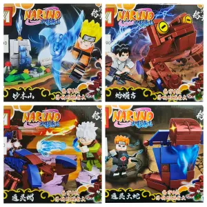 Naruto Personajes X 4 Pcs Armables Armat