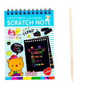 Libro Agenda Para Dibujar Raspar Y Color