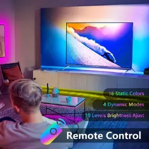Cinta Led Rgb Decorativa Habitación Con