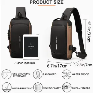 Bolso Maleta Antirrobo Impermeable