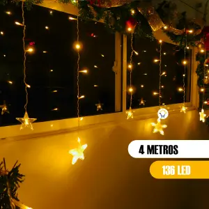 Luces Led Estrella X136 LED CE136NCA