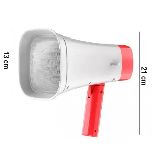 Megáfono Altavoz Parlante Recarga Solar