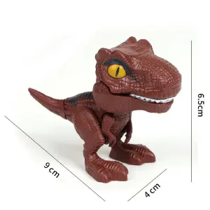 Dinosaurio Rex Marrón Juguete Niños