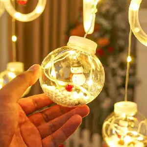 luces navideñas tipo cortina