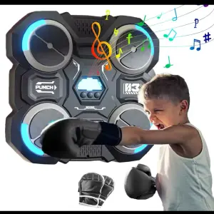 Maquina de boxeo musical para niños